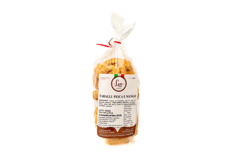 Taralli Pesca e Mango