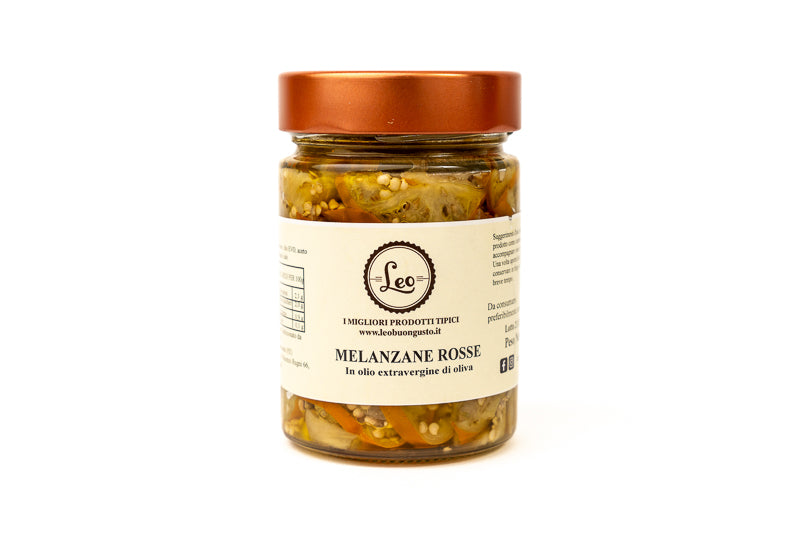 Melanzane Rosse in Olio Extravergine di Oliva