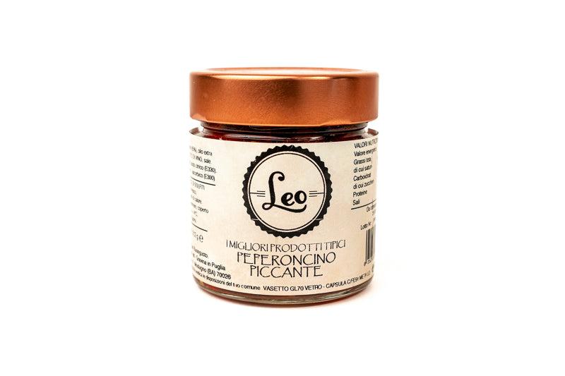 Peperoncino Piccante a Fette in Olio Extravergine di Oliva
