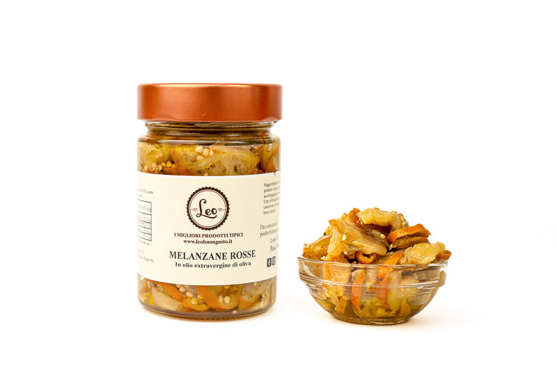 Melanzane Rosse in Olio Extravergine di Oliva