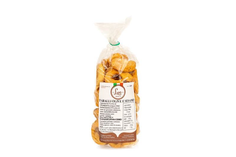Taralli Olive e Sesamo